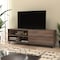 Flash Furniture 60" Walnut TV Stand with Shelf and Storage Drawers ZG-028-WAL-GG - alternate 1